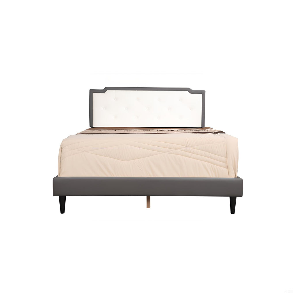 Charming Light Queen Bed