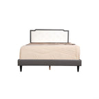 Charming Light Queen Bed