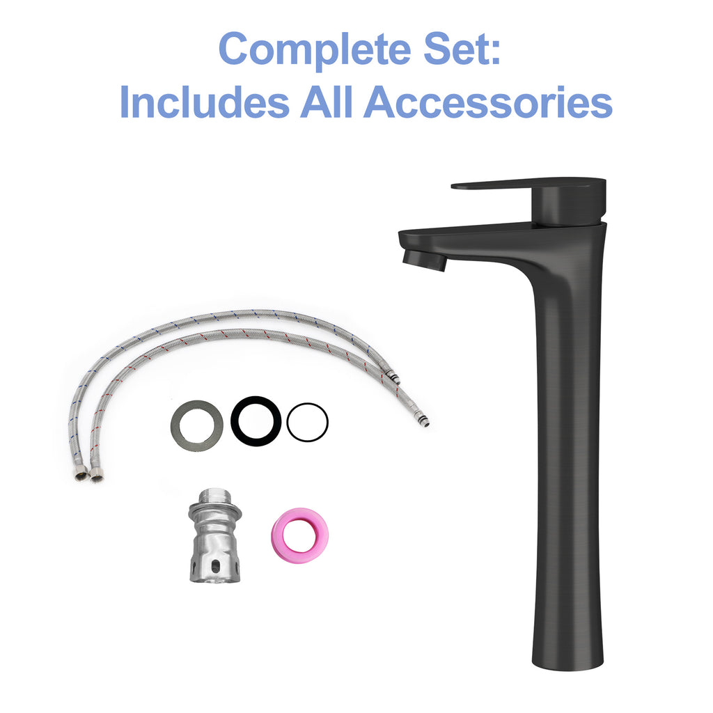 Oil-Rubbed Bronze Vessel Sink Faucet