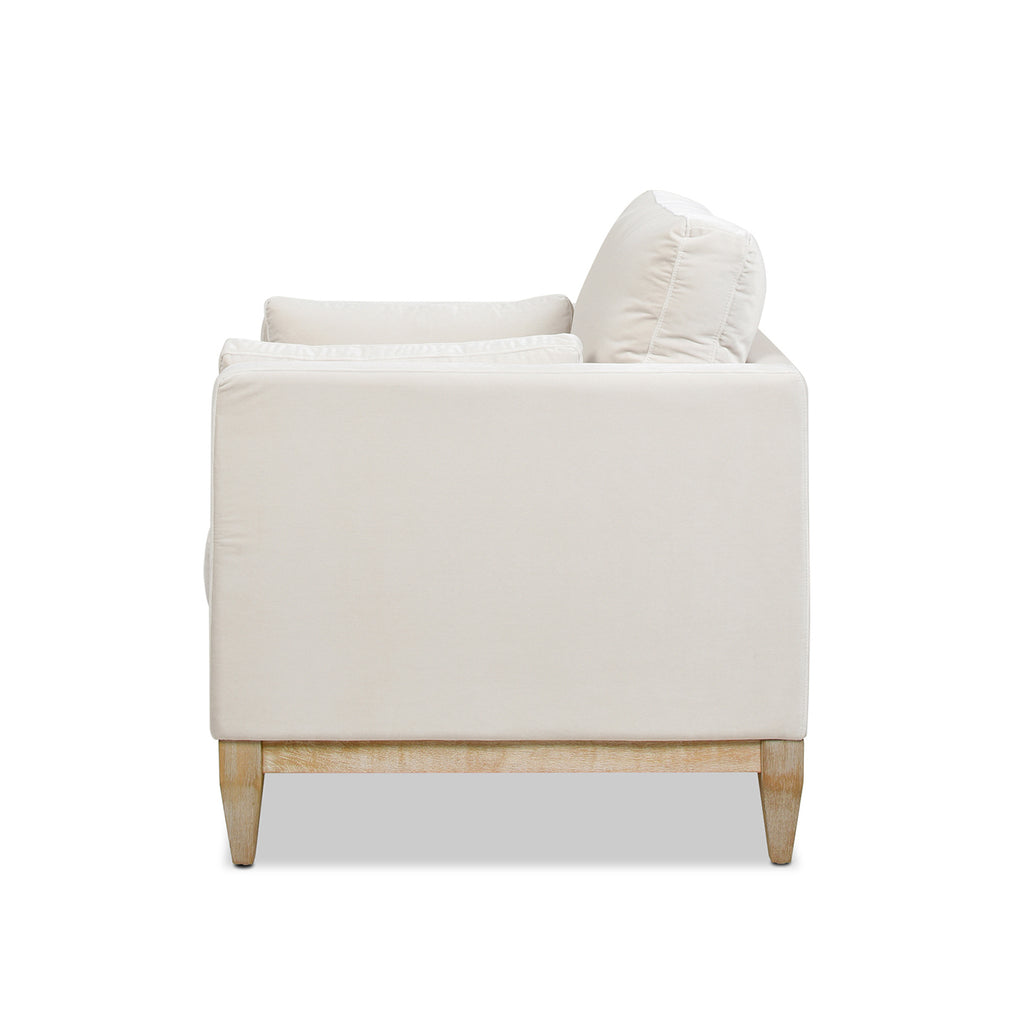 Knox 36" Modern Farmhouse Arm Chair, French