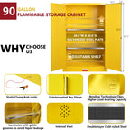 90 Gallon Flammable Safety Cabinet