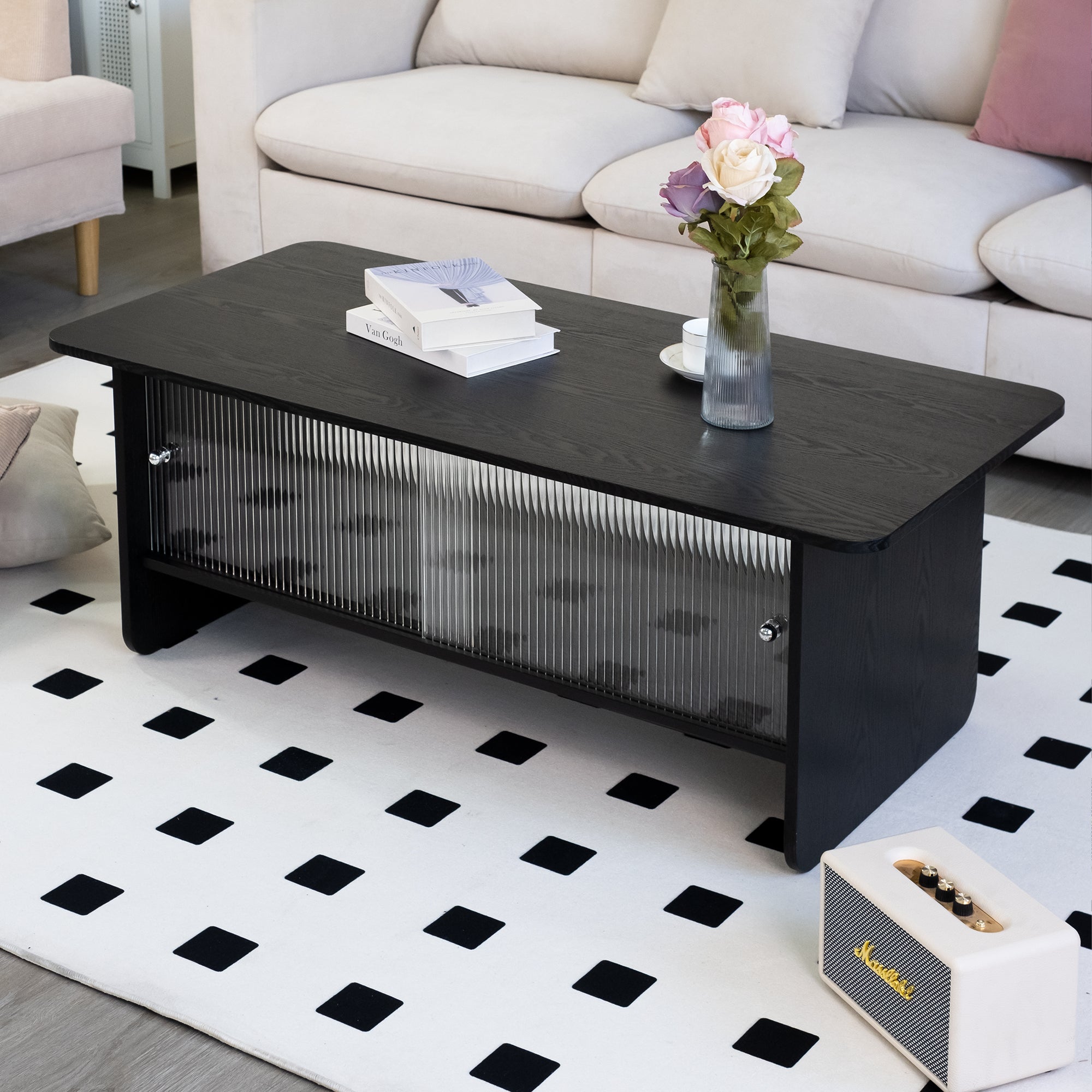 47" Coffee Table With Storage