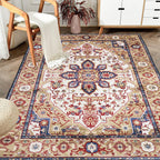 Vintage Bohemia Large Persian Non-slip Washable Rug