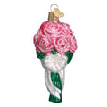 Pink Rose Bouquet Ornament