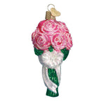 Pink Rose Bouquet Ornament