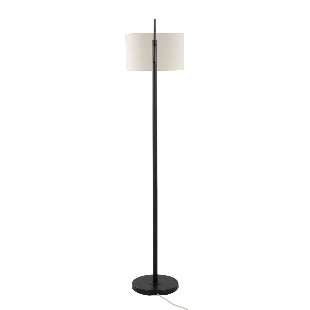 69" Contemporary Metal Floor Lamp in Matte