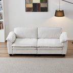 Luxury Chenille Upholstered Loveseat