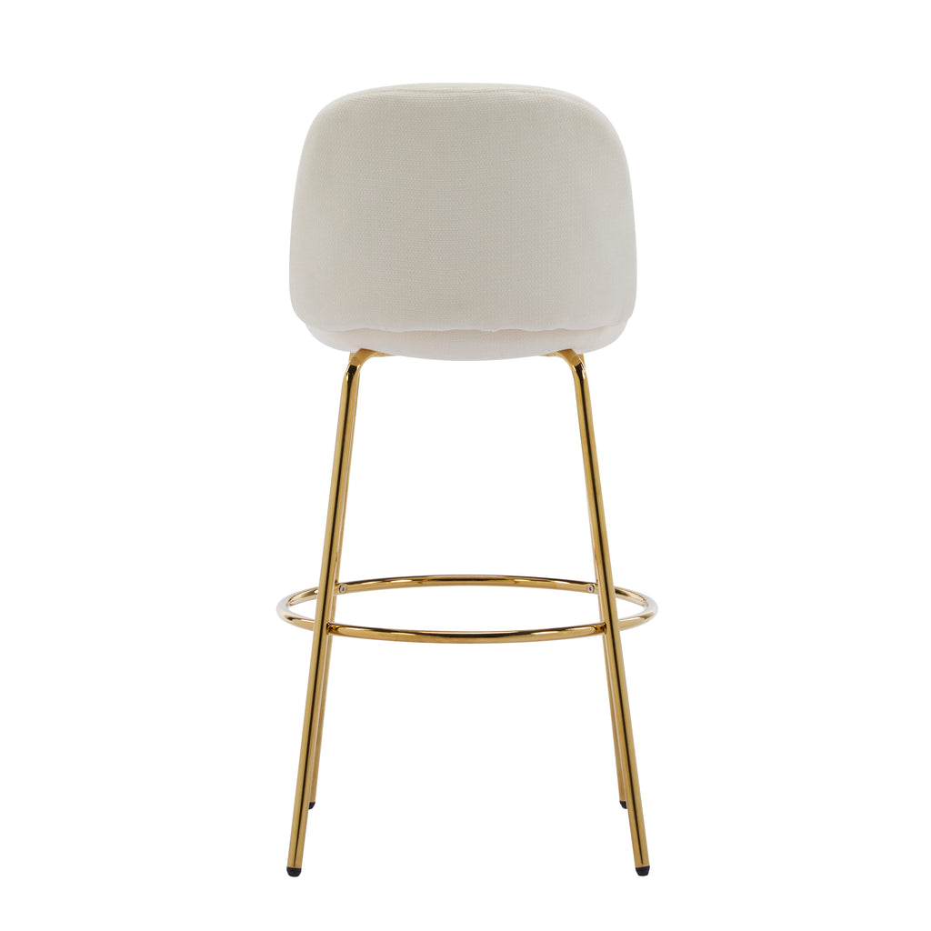 Rio Claro Indoor Metal Upholstered Barstool