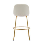 Rio Claro Indoor Metal Upholstered Barstool