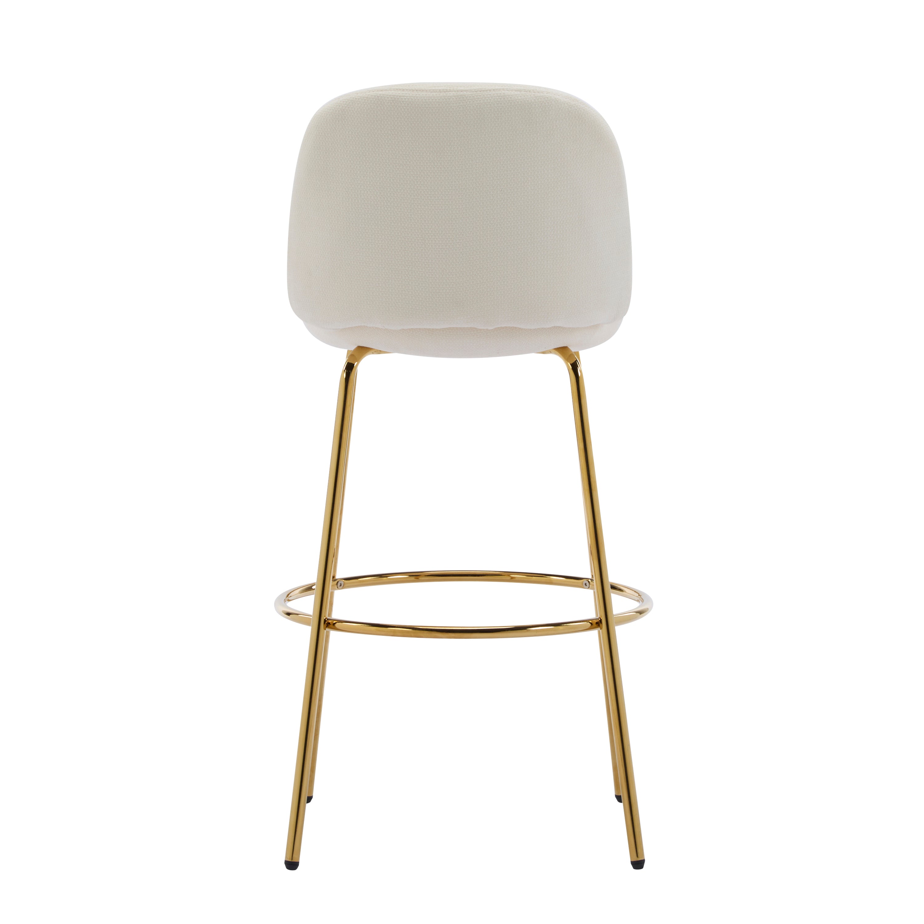 Rio Claro Indoor Metal Upholstered Barstool