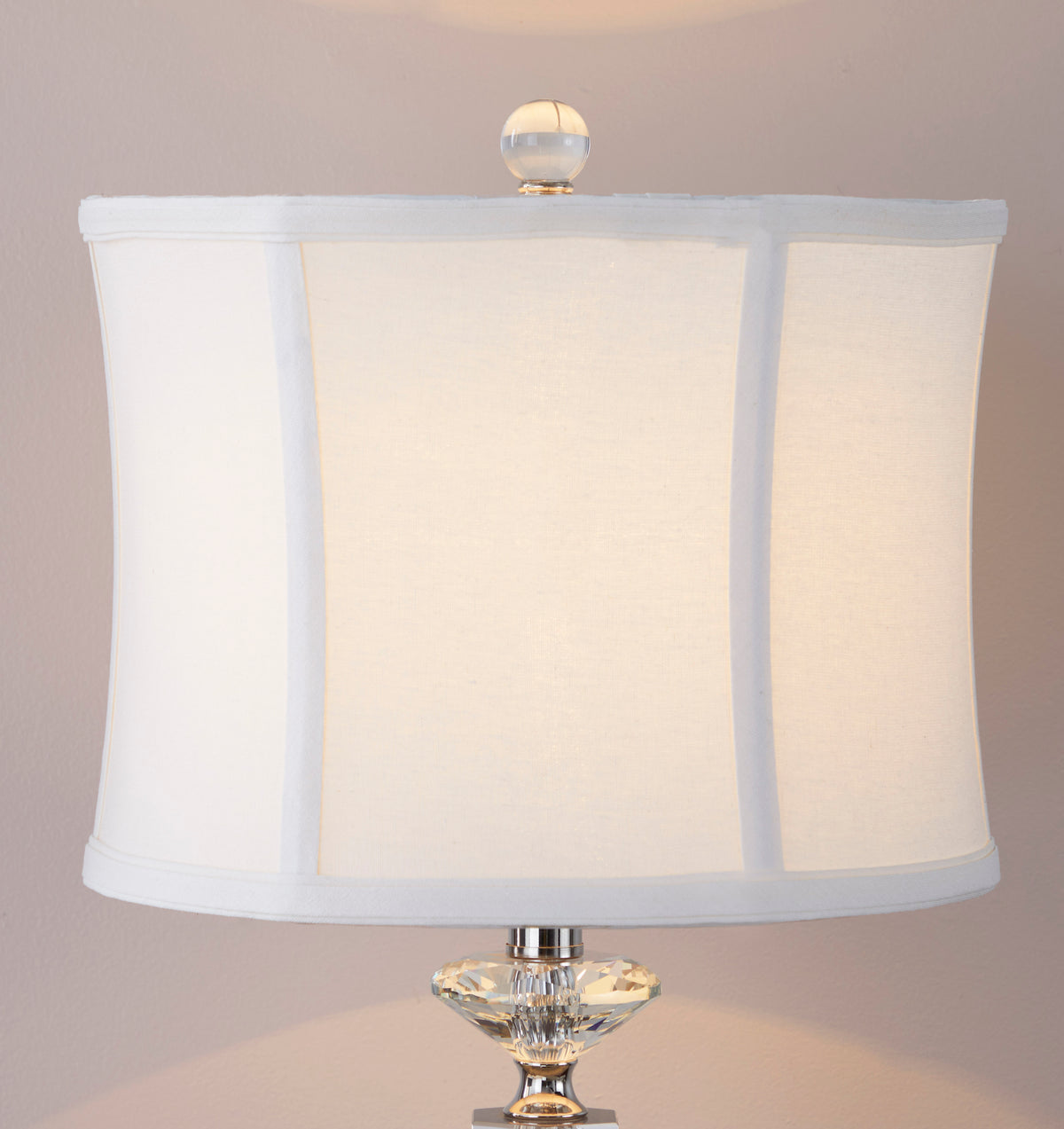 Diamond Torch 25.75" Contemporary Crystal Table Lamp