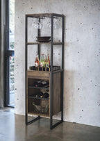 Narik Weathered Wine Rack