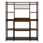 Large 55" Baker's Rack with Hutch