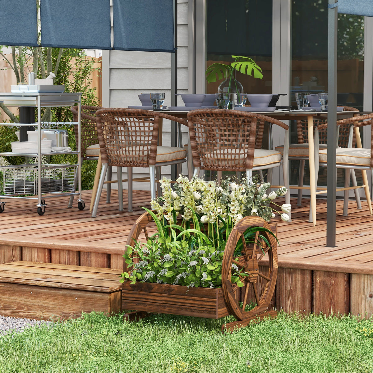 Outsunny 3-Tier Raised Garden Bed
