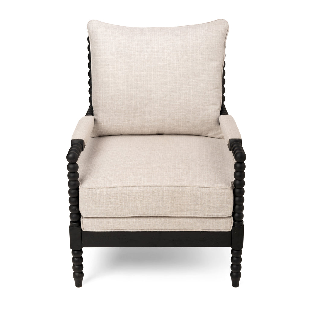 Rubber Wood Accent Chair