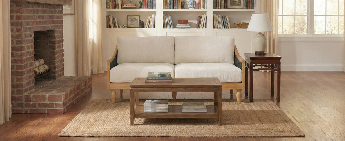 70.9" Mid-Century 3-Seater Sofa Couch