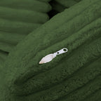 Fluffy Corduroy Upholstered Cloud Couch Sofa Bed