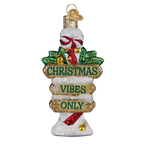 Jolly Junction Post Ornament