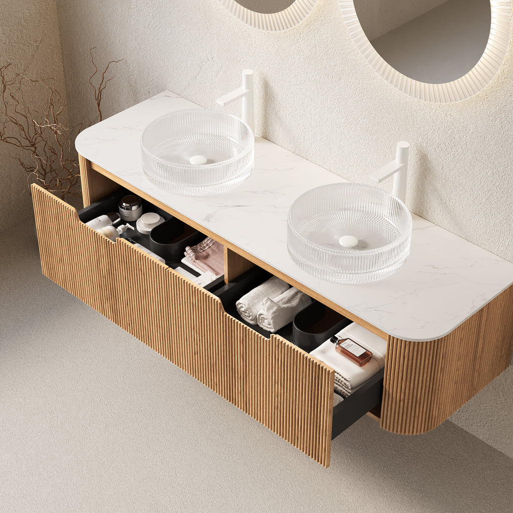 DINA 60" Bathroom Vanity & Sinks