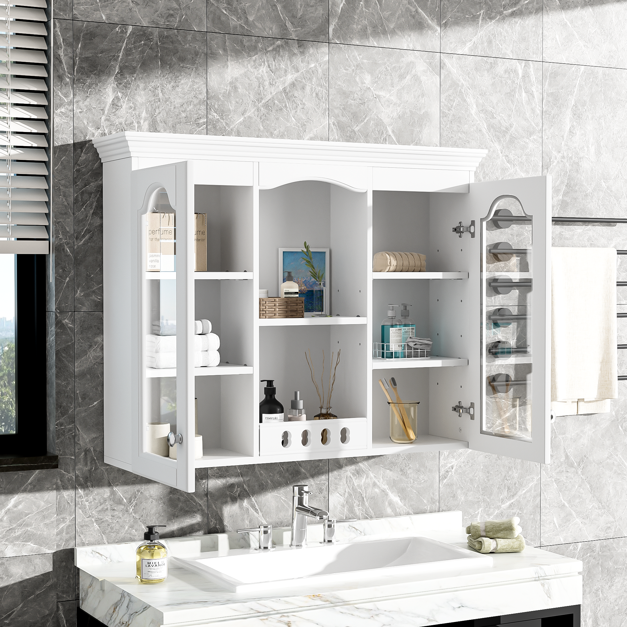 Wall Mounted Medicine Cabinet
