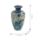 D8.7x15.5" Ceramic Decorative Vase