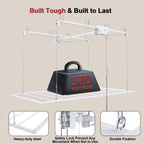 Overhead Garage Storage Rack 3x6 FT for High Ceilings