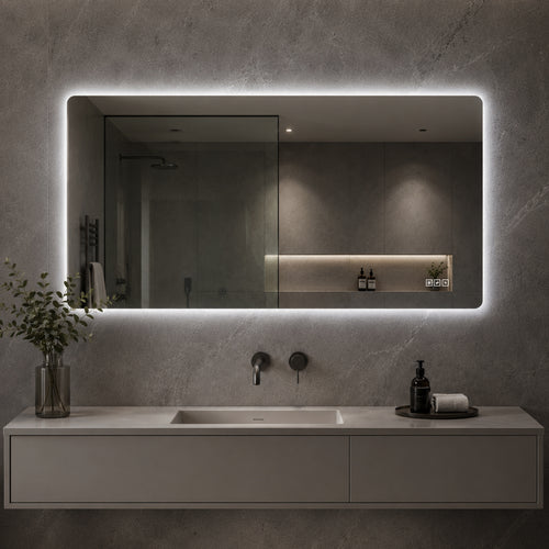 48 x 24 Inch LED Bathroom Mirror