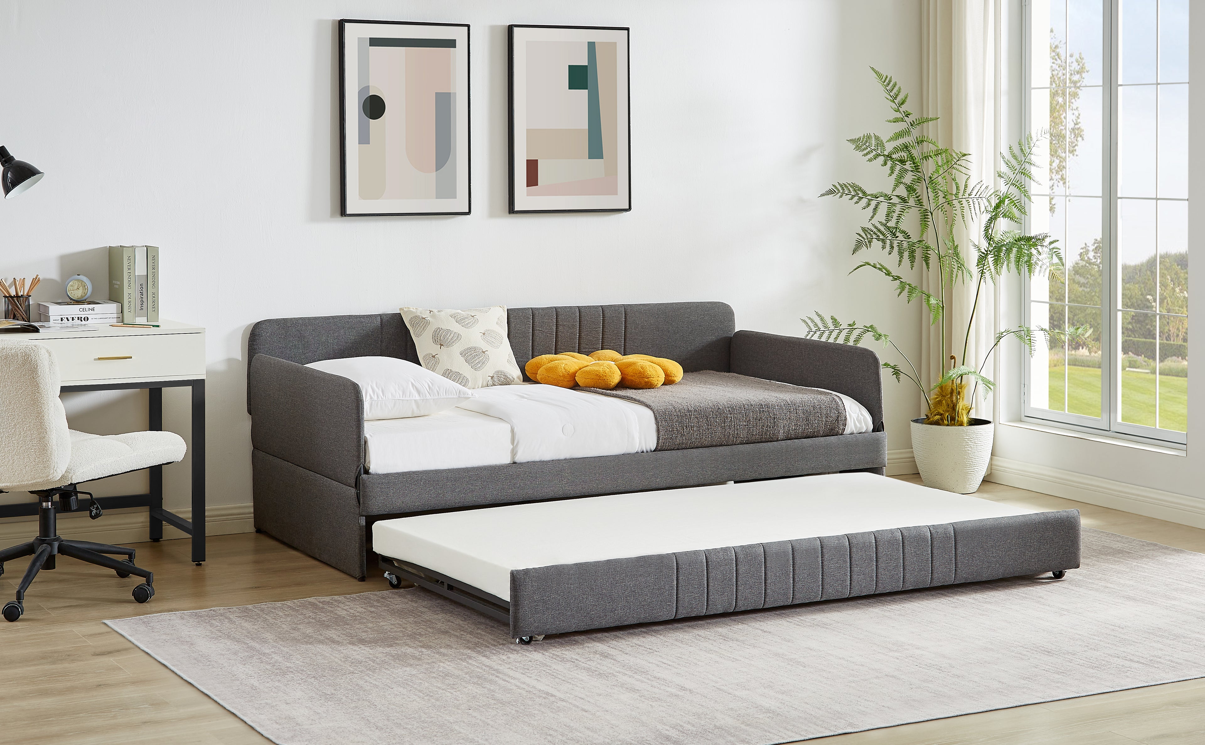 Daybed with Trundle Twin Size