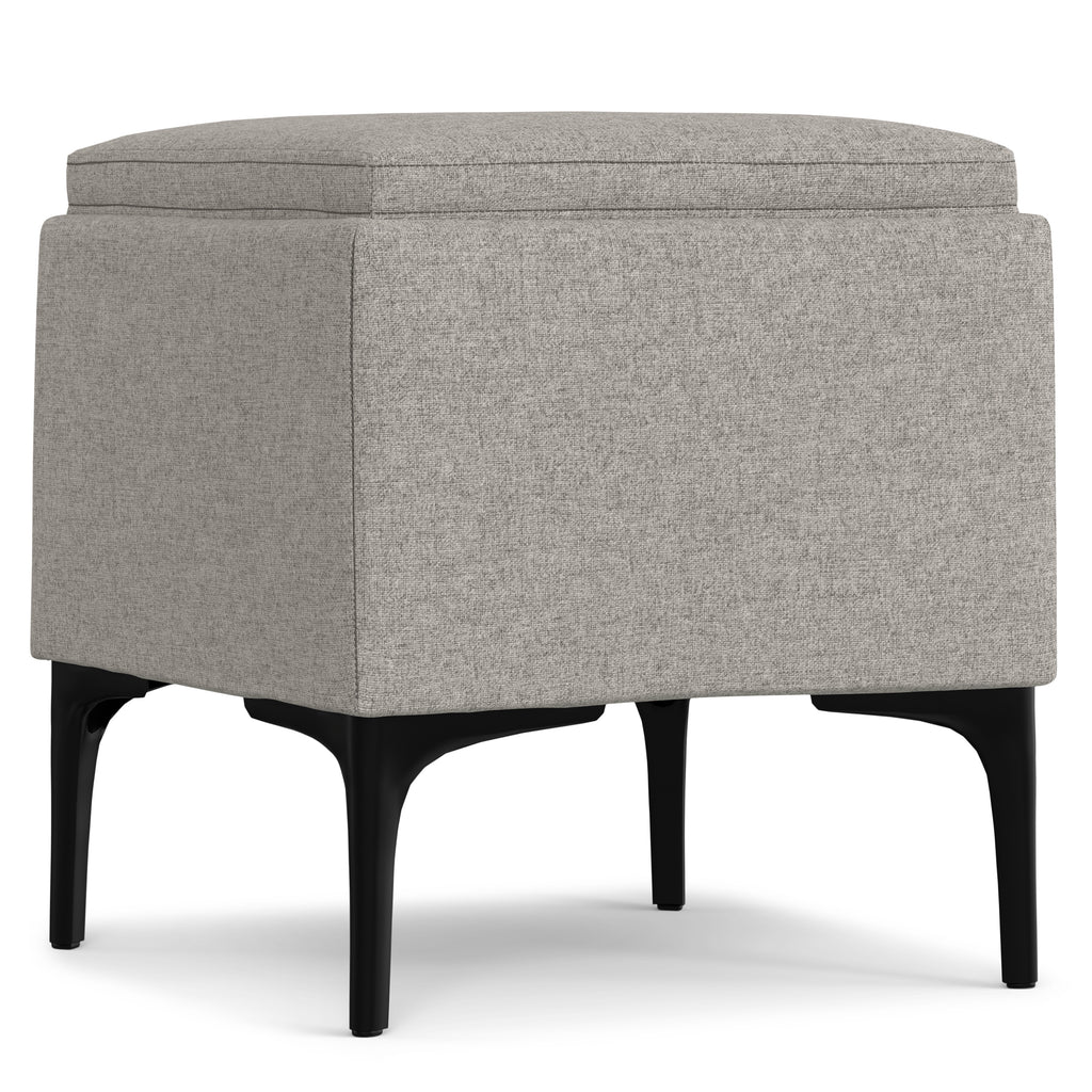 Natasha Storage Ottoman with Tray