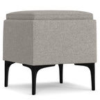Natasha Storage Ottoman with Tray