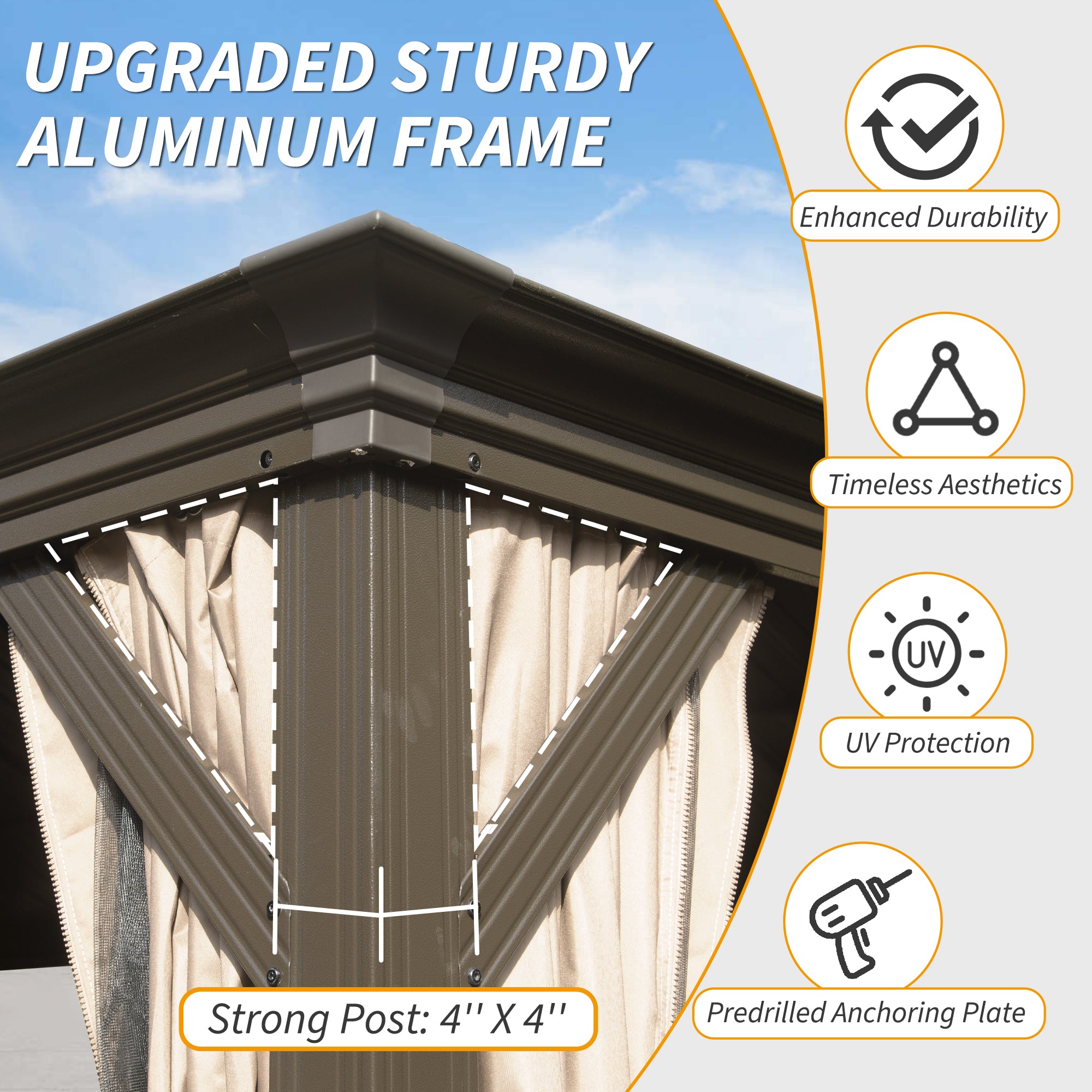 14' x 24' Hardtop Gazebo