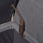 Hayes Armed Storage Bench