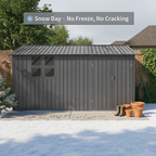 12x10 Ft Metal Garden Sheds
