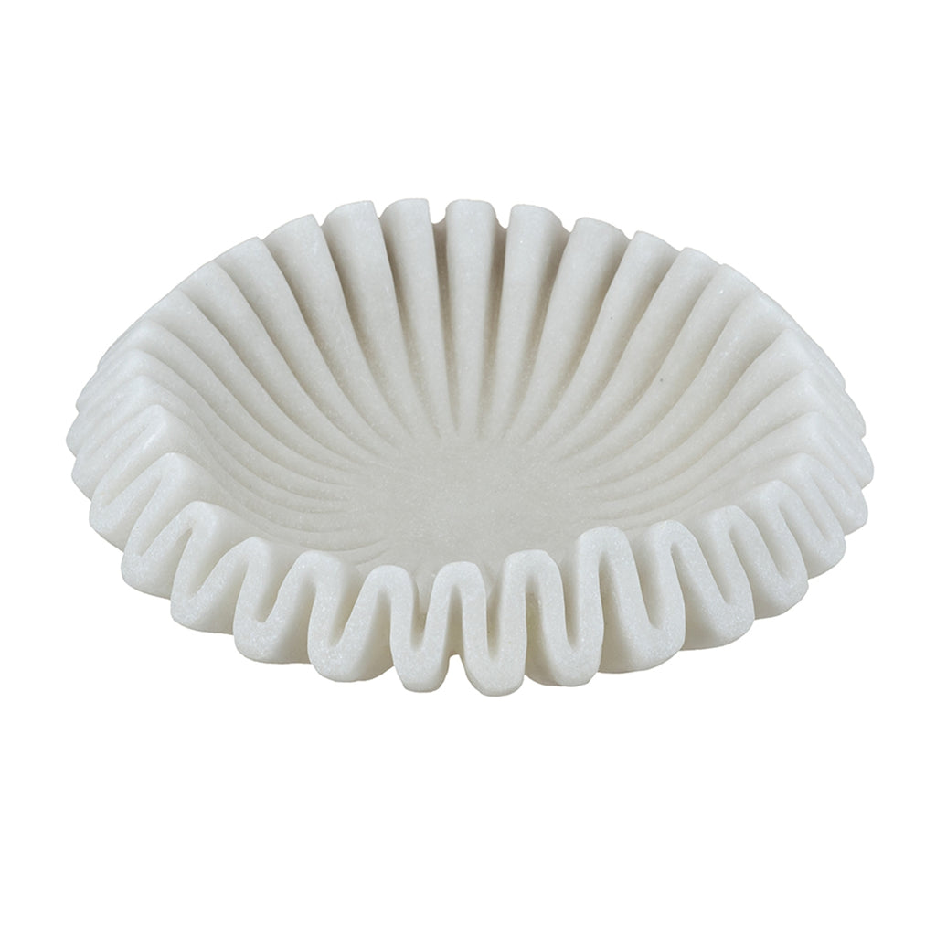 D9.5x2.5" Wavy Round Bowl
