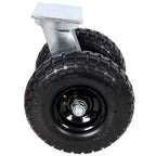 10-Inch Dual Air Wheels Swivel Caster