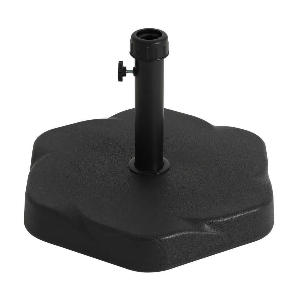 Hex Shape Outdoor 65-Pound Umbrella Base