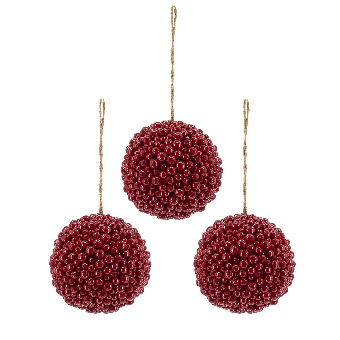 6.5" Traditional Red Berry Ball