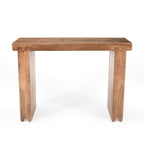 TREXM Farmhouse Mango Wood Console Table