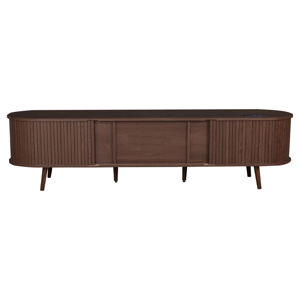 70 Inch Mid Century Modern TV Stand