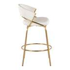 Jie Fixed-Height Contemporary Counter Stool with Swivel