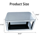 Baked Curved Mirror Coffee Table