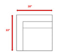 Wicker R L Sectional