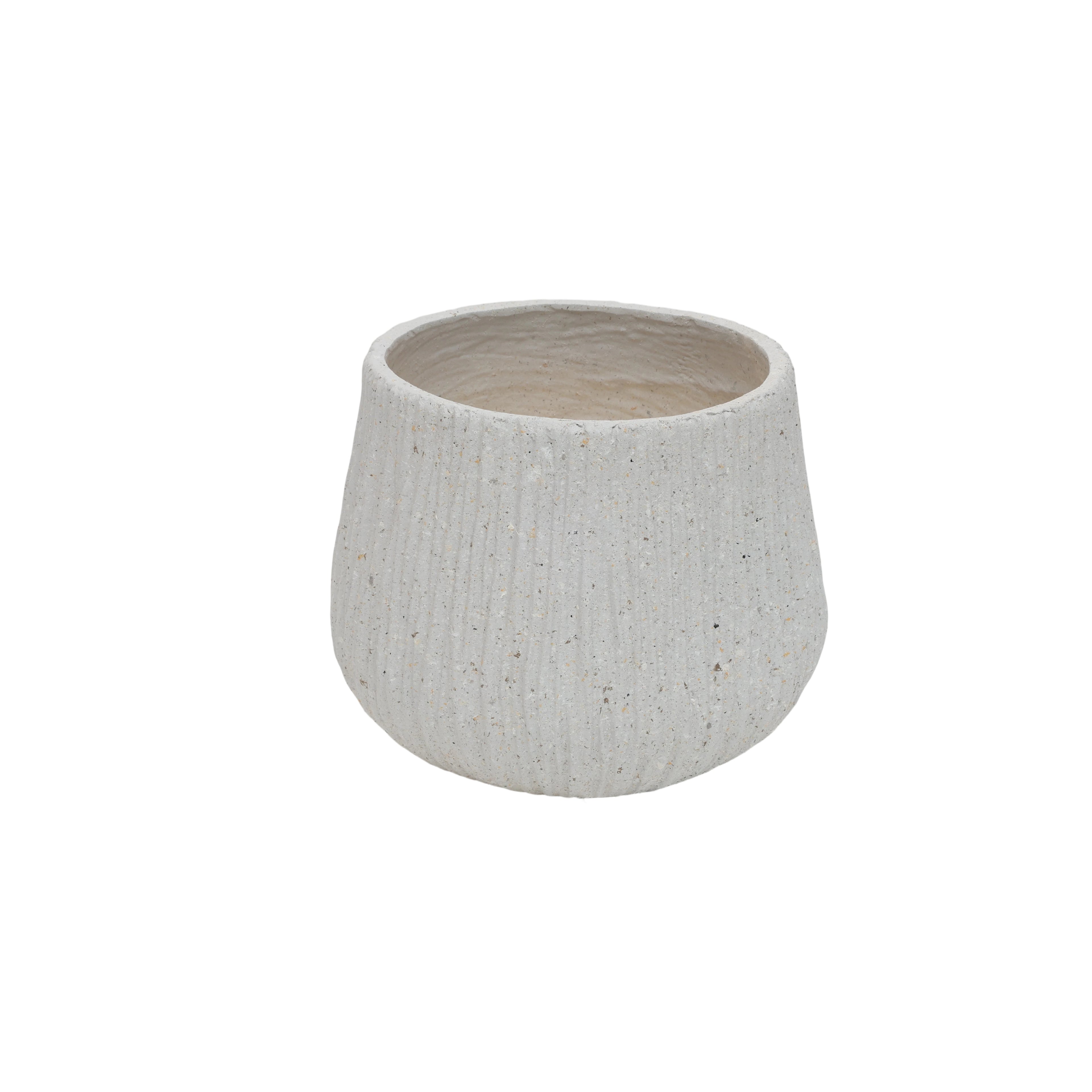 11" Dia x 9.06" H Large Round Planters for Indoor Plants