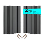 Galvanized Metal Roof Panels - 20 Piece Set