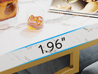 C-Shaped Sofa Side Table
