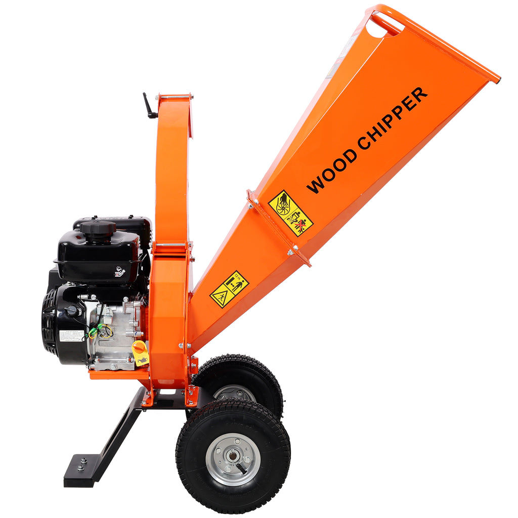 Wood Chipper Shredder Mulcher - Heavy Duty 7 HP