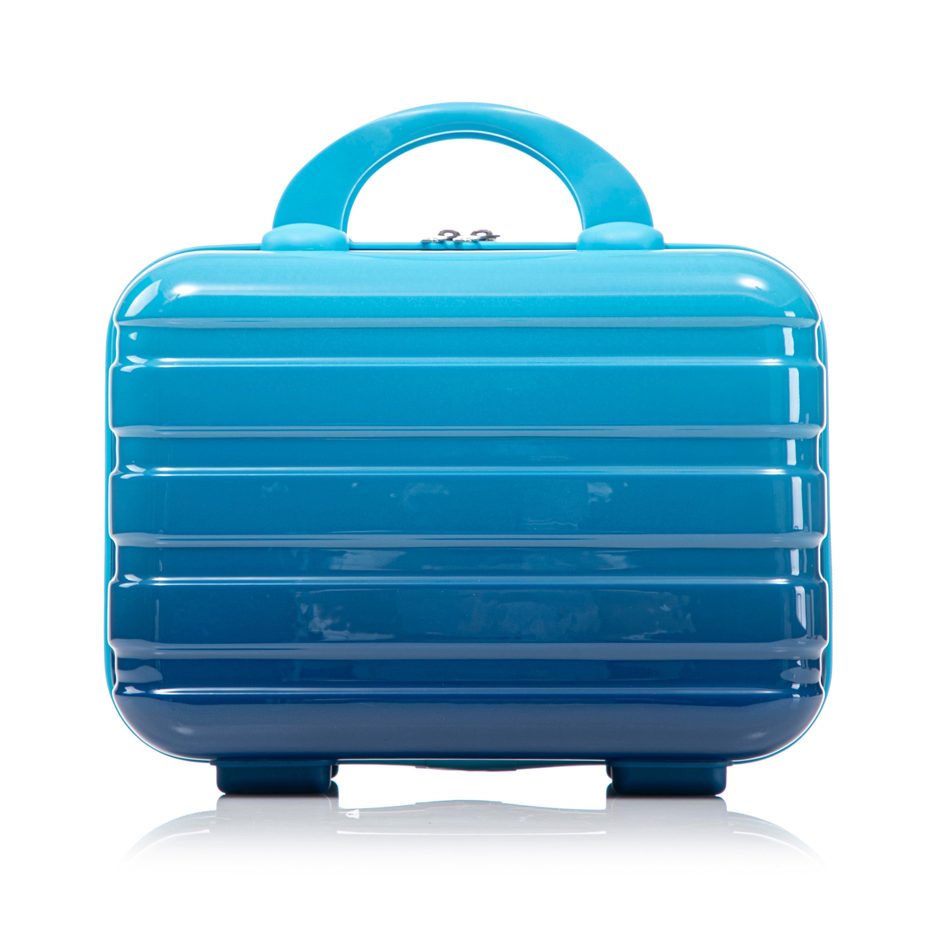 14'/20' 2-Piece PC Spinner Wheel Luggage Set with Gradient Color and Lock
