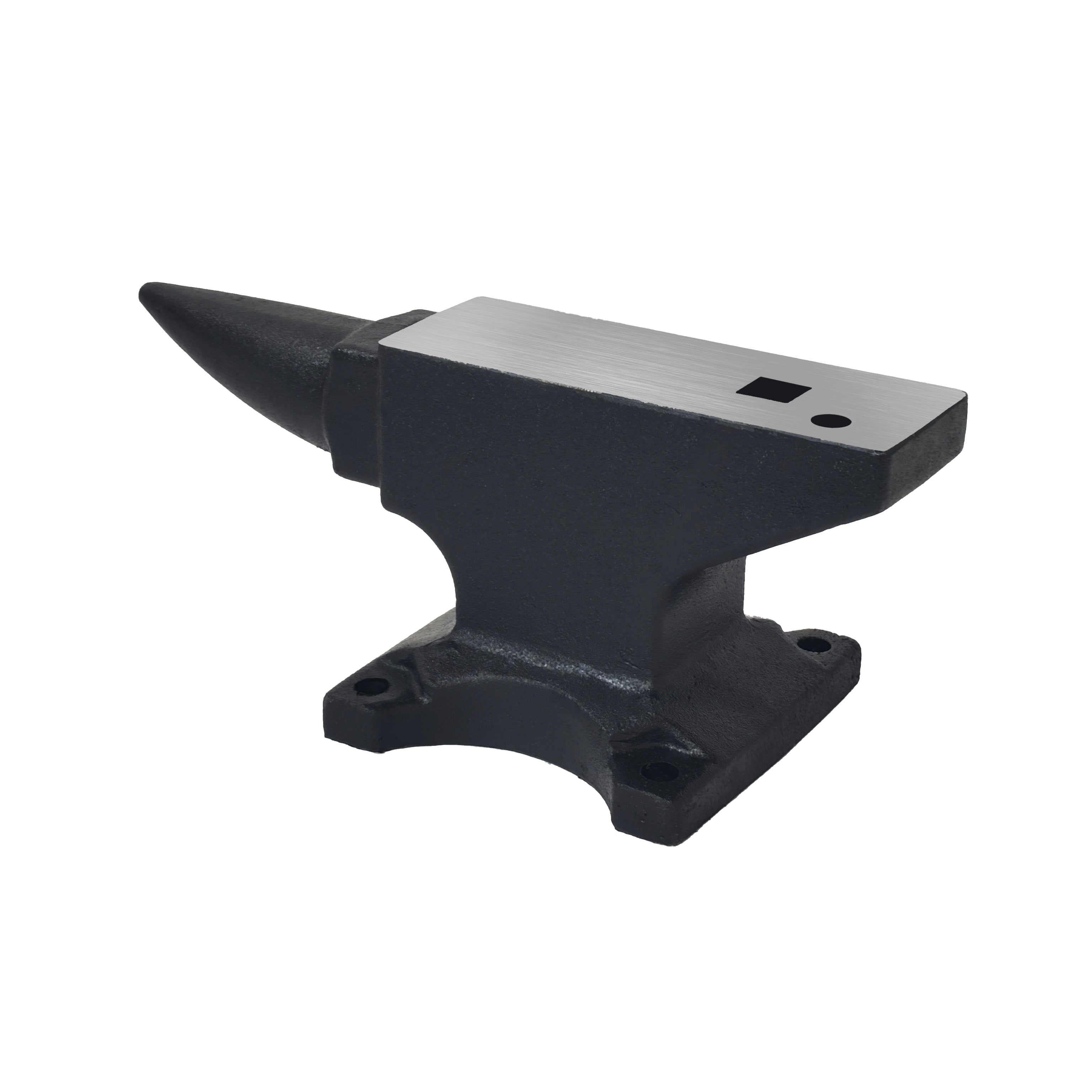 Single Horn Anvil - 45Lbs Cast Steel High Hardness Tool