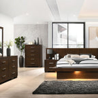 Polk Cappuccino 6-Drawer Dresser