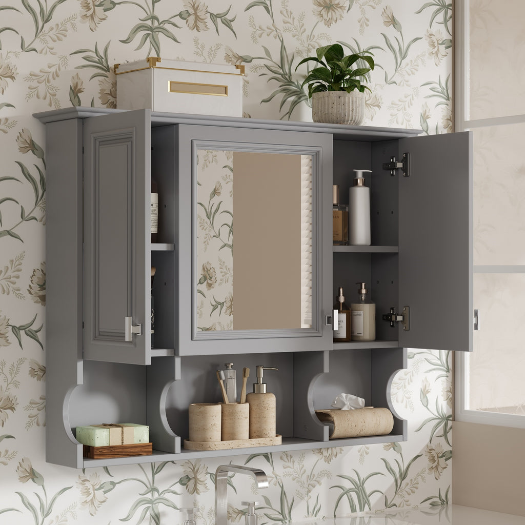 35'' x 28'' Wall Mounted Bathroom Medicine Cabinet